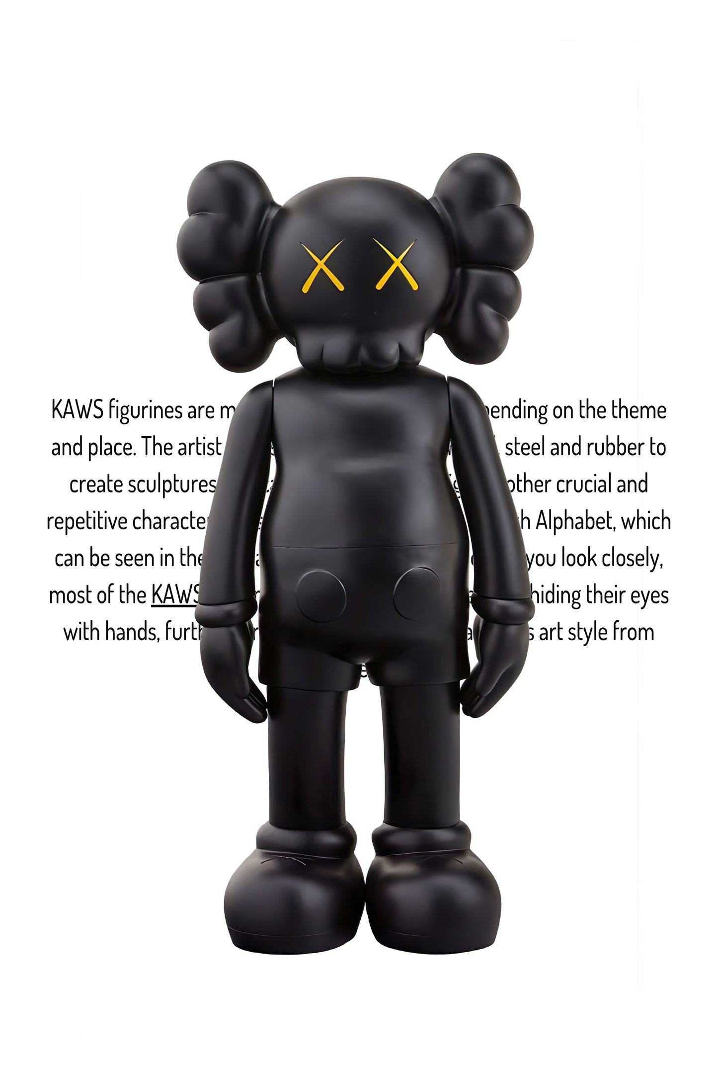 KAWS Figure — Set of 3 Art Prints & Framed Posters
